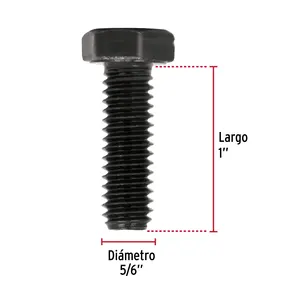 Borsa Master con 24 unità con 60 viti 5/16 'x 1' grado 5 acciaio, feroce - Product Image 2