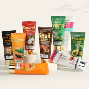 <span class=keywords><strong>Nettoyant</strong></span> <span class=keywords><strong>visage</strong></span> doux hydratant au collagène d'escargot, <span class=keywords><strong>nettoyant</strong></span> facial naturel, gommage exfoliant à l'or 24 carats, à l'aloe vera, à la papaye et à la noix de coco - Product Image 2