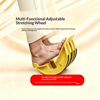 Planche d'équilibre multifonctionnelle antidérapante renforcée en ABS pour l'entraînement des muscles du mollet et équipement de fitness en position debout