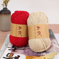 Cordon en macramé tressé 2 mm 65 % coton polyester, fil rond creux tricoté pour le crochetage de sacs, paniers et coussins