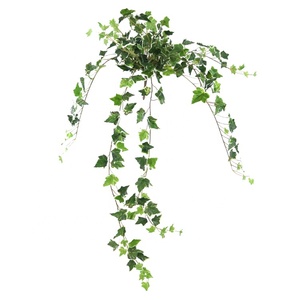 Vigne suspendue en lierre miniature multicolore <span class=keywords><strong>de</strong></span> 110 cm <span class=keywords><strong>de</strong></span> long, <span class=keywords><strong>brin</strong></span> décoratif avec des feuilles colorées pour une décoration murale délicate - Product Image 1