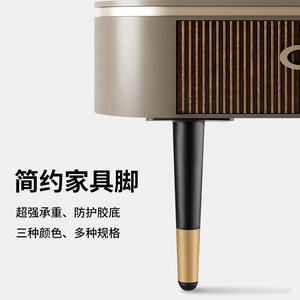 Furniture Legs Metal <b>Black</b> Gold Heavy Duty Fixed Support Adjustment For Coffee <b>Table</b> Sofa <b>Bedside</b> <b>Table</b> Bathroom Vanity - Product Image 5