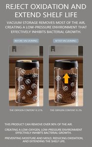 Vacare tái sử dụng cấp thực phẩm chân không khô cam Jar BSCI ISO <span class=keywords><strong>RoHS</strong></span> FDA chứng nhận cấp bằng sáng chế thông tư container cho trái cây lưu trữ - Product Image 4