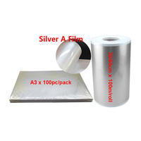 Rouleau de feuille de film de transfert UV DTF AB pour imprimante à plat film de transfert UV bouteille verre pour coque de téléphone film de transfert UV
