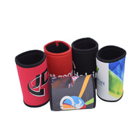 Porte-canette isotherme en néoprène de 5 mm avec impression par sublimation de logo personnalisé, Australie