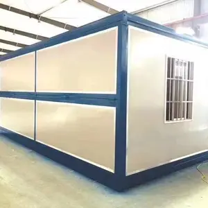 Casas de contenedores modernas prefabricadas ligeras en venta