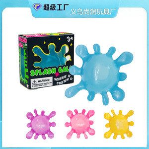 <b>Squeeze</b> <b>Ball</b> TPR Fidget Toy Stress Relief For Kids And Adults Colors Random - Product Image 5