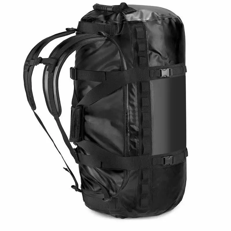 Carsikie निविड़ अंधकार नायलॉन पुरुषों की यात्रा बैग रातोंरात duffel बैग सप्ताहांत यात्रा ढोना बैग