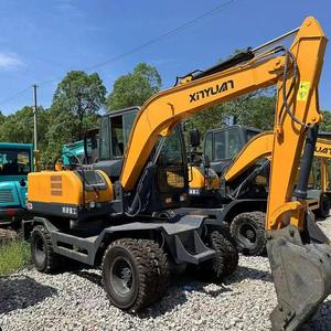 China brand original used XINYUAN 75 wheel excavator secondhand Wheel Excavator - Product Image 2