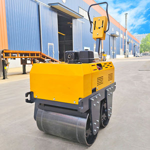 Factory Price 500kg Mini Asphalt Road <strong>Roller</strong> Gasoline Engine Small Road <strong>Roller</strong> Road Compactor - Product Image 1