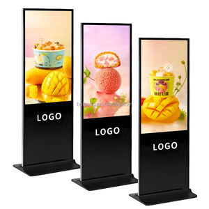 Señalización Digital Móvil de Pie y Pantalla Vertical LCD, Kiosco Publicitario, Reproductor de Publicidad, Pantalla de Señalización Digital - Product Image 1