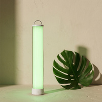 Lámpara de Mesa Inalámbrica RGBIC, Luz Ambiental Inalámbrica con Control Remoto por Aplicación, Sincronización Musical y Batería de 3600 mAh para Compradores Minoristas
