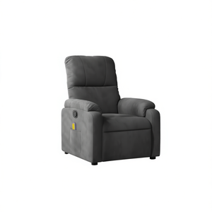 Sillón Reclinable de Masaje Gris Oscuro, Masaje Corporal Completo, Control Remoto Inalámbrico, Uso Doméstico - Product Image 1