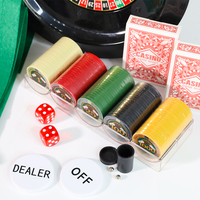 EASTOMMY Jeu de roulette, roue de roulette et jeu de craps