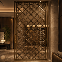 Maille Métallique Décorative Tissée LINSHENG en Acier Inoxydable 316L pour Façade de Villa Haut de Gamme