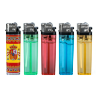 Briquet jetable en plastique classique LVshi, écologique et durable, à butane, avec silex, personnalisable, pour cigarettes, vente en gros, fabriqué en Chine