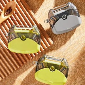 Éplucheur de légumes multifonctionnel en gros, râpe à fruits et légumes en acier inoxydable pour carottes, pommes de terre, concombres – Ustensile de cuisine - Product Image 3