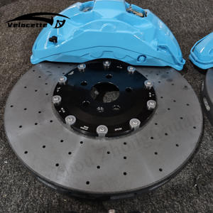 Juego de pinzas de freno de cerámica de carbono PCCB de 10 pistones con disco de freno de cerámica de carbono 440 400 para Porsche Macan <span class=keywords><strong>BMW</strong></span> <span class=keywords><strong>X5</strong></span> - Product Image 2