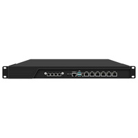 Serveur d'ordinateur industriel Zynshield 1U | CPU 12e/13e génération | Deux ports SFP + 5G/10G | Passerelle pare-feu Linux/ROS | Stock VPN