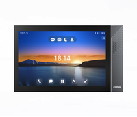 Moniteur d'interphone vidéo d'intérieur Fanvil I57A 10,1 pouces Android 9 en aluminium avec lumière ambiante 1080P Wi-Fi PoE 8 relais d'alarme carte TF