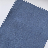 Tissu bleu antistatique ignifuge en aramide 8Cal/cm² résistant efficacement à l'arc électrique et aux hautes températures pour combinaisons anti-arc électrique