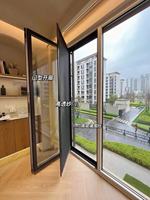 Ventana Plegable de Aluminio con Triple Acristalamiento, Insonorizada, Tamaño Personalizado, CE