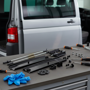 ชุดซ่อมกระจกบานเลื่อนด้านข้างสำหรับ Volkswagen VW T6 Multivan - Product Image 3