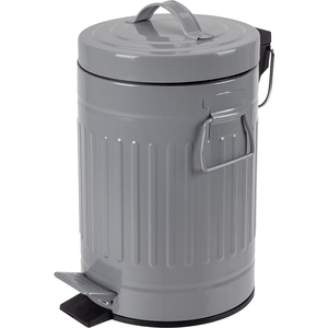 Poubelle à pédale pour salle de bain avec revêtement en poudre galvanisé, poubelle à poussière (AWS105) - Product Image 3