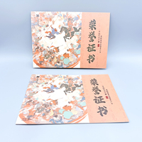 Carpetas de archivos de documentos de papel blanco A4 con logotipo impreso de diseño personalizado al por mayor para oficina comercial de certificados