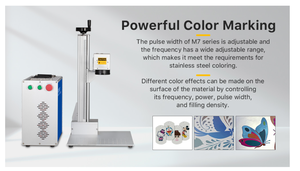 Mesin penanda jalan, mesin penanda Laser serat pisah 50W 100W - Product Image 3