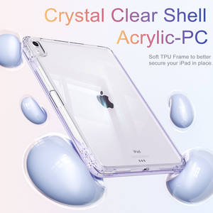 Funda desmontable deslizante con pliegue en <span class=keywords><strong>Y</strong></span>, funda transparente de cuero PU triple para <span class=keywords><strong>Apple</strong></span> <span class=keywords><strong>iPad</strong></span> Air 11 "2024/2025 con portalápices - Product Image 5