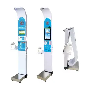 All In 1 10 Inch LCD Touch Screen Digital Health Kiosk Multi-function Balance