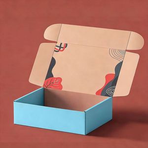 Custom Logo Corrugated Shipping Mailer <b>Box</b> - Cosmetic Set Packaging Cardboard Cartons - Product Image 3
