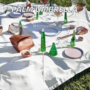 Pic à cocktail en bambou de 15cm avec 10 parasols, bâton de parapluie à cocktail jetable en cocotier et <span class=keywords><strong>palmier</strong></span> - Product Image 2