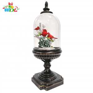 Globe de neige en résine à Led, pour cadeau de noël, modèle américain, Souvenir électronique, 2020 - Product Image 2