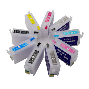Cartouche d'encre rechargeable P-600 <span class=keywords><strong>P600</strong></span> pour imprimante <span class=keywords><strong>Epson</strong></span> <span class=keywords><strong>SureColor</strong></span> SC-<span class=keywords><strong>P600</strong></span> <span class=keywords><strong>P600</strong></span> Cartouche d'encre à jet d'encre T7601-T7609 avec puce ARC - Product Image 1