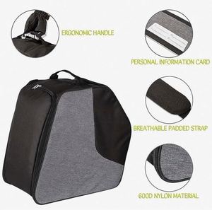 Muestra gratuita al por mayor: Bolsa personalizada para botas de esquí, bolsa impermeable para botas de snowboard, bolsa de viaje para cascos de esquí y almacenamiento de ropa de esquí. - Product Image 4