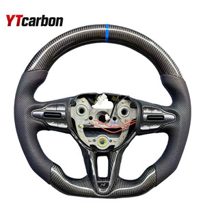 Volante de Carreras de Fibra de Carbono con Gamuza Italiana Real Personalizado YTcarbon para I30N, I20N, Elantra, Veloster, Kona <span class=keywords><strong>N</strong></span> (Accesorios para Coche) - Product Image 2