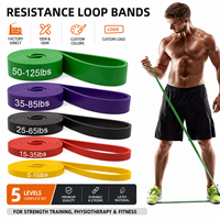 Bandas de Resistencia de Látex de Alta Calidad, Bandas de Fitness para Entrenamiento de Fuerza, Yoga y Ejercicios en Casa