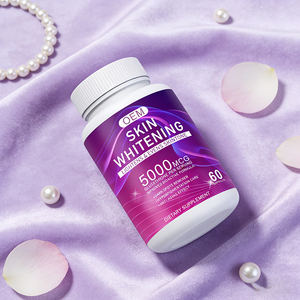 Natuurlijke smaak huidverlichtende glutathionecapsules 60 stuks/fles anti-verouderingsformule veilig voor iedereen behalve zwangere vrouwen - Product Image 3