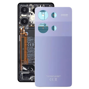 Vidrio para Xiaomi Redmi Note <span class=keywords><strong>13</strong></span> Pro 4G cubierta de batería Panel de vidrio trasero carcasa trasera cubierta de batería Reparación de puerta - Product Image 1