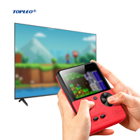 Topleo Jeux électroniques éducatifs pour enfants, console de jeu portable mini de poche, console de jeu vidéo portable