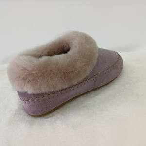 Imperméable pas cher chaud laine doublé fille botte décontractée chaussure dames Sexy Designer femmes rose femme fourrure bottes d'hiver dernière bottine - Product Image 2