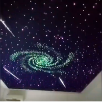 Décoration murale Led Flash avec Dim Star Blue Sky Design pour plafond ou décoration murale pour usage domestique ou KTV ou bar ou cinéma