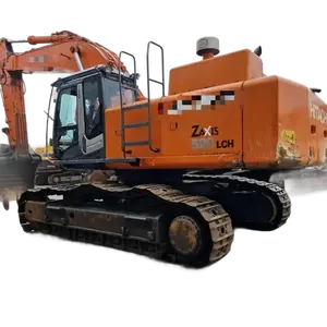 Excavatrice sur chenilles hydraulique d'occasion HITACHI Zx520lch, 50 tonnes, pour l'exploitation minière et les travaux de construction - Product Image 1