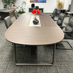 <span class=keywords><strong>โต๊ะ</strong></span>ประชุมทันสมัยคุณภาพสูงพร้อมขาและแผงสแตนเลส ความ<span class=keywords><strong>ยาว</strong></span> 4.5 <span class=keywords><strong>เมตร</strong></span> สำหรับใช้ในบ้าน สำนักงาน โรงแรม และโรงเรียน - Product Image 3