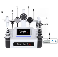 Appareil de thérapie Tecar portable Magicbelle CET RET pour animaux, soulagement de la douleur, 110V/220V 50-60Hz 300KHz/500KHz/1MHz, garantie 1 an