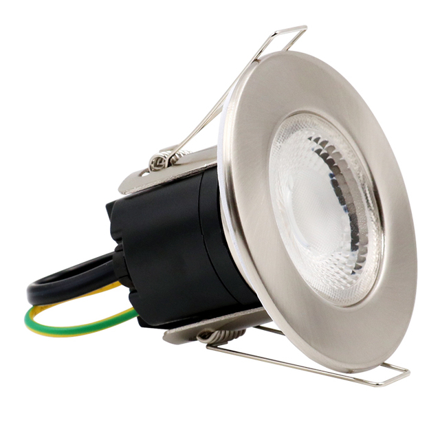 AC230V IP65 Modern Shape Ceiling LED Downlight Cob Smart Spot Light 5W 480-500lm 60 Beam Angle CE Certified F6055-AC Iron