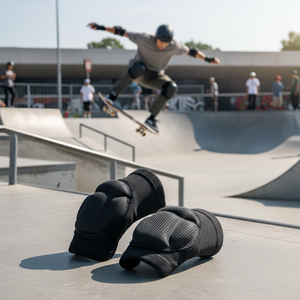 Genouillères de protection, éponge épaisse antidérapante, genouillère anti-collision - Product Image 2