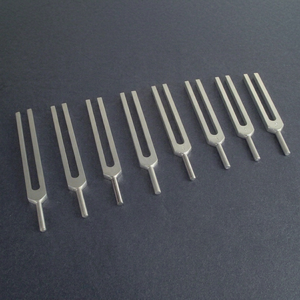 Ensemble de diapasons en aluminium, 8 pièces, série octave, instrument manuel, usage chirurgical. - Product Image 1